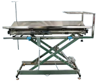 Table d'opération vétérinaire électrique en acier inoxydable à température constante en forme de V pour clinique vétérinaire et hôpital vétérinaire