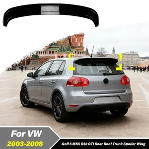 สำหรับ Golf 5 Golf MK5 R32 ปี 2003 2004 2005 2006 2007 อุปกรณ์ตกแต่งสปอยเลอร์หลังคาท้ายรถยนต์ - Product Image 1