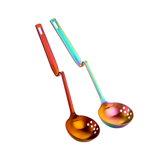<strong>Kitchen</strong> <strong>Accessories</strong> Stainless Steel <strong>Gold</strong> Kitchenware Cooking Tools Soup Spoon <strong>Kitchen</strong> Utensil Scoop Ladle - Product Image 1