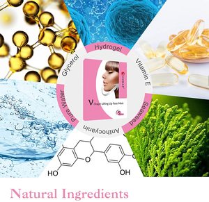 <span class=keywords><strong>Masque</strong></span> de lifting, raffermissement du menton et du <span class=keywords><strong>visage</strong></span>, peau mince, hydrogel de <span class=keywords><strong>collagène</strong></span>, hydro v line - Product Image 2