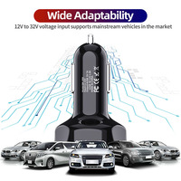 Nouveau chargeur de voiture USB 4 ports 7A QC3.0 35W super rapide avec protection OTP pour 11 Pro et pour téléphones mobiles