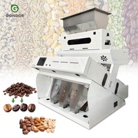 Sesam Koffie Kersen Kardemom Cashewnoten Maïs Fruit Kleur Sorteermachine Koffieboon Amber Kleur Sorteermachine