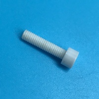 Vis à tête hexagonale en céramique de zircone Y-TZP, boulon en céramique ZrO2 isolant non magnétique