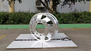 Zhengde Factory Direkt vertrieb Aluminium-LKW-Rad abdeckung 24,5x8,25 Zoll Chrom felgen - Product Image 5