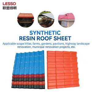 Villa Antique <strong>Plastic</strong> <strong>Roof</strong> Tile Thermal Insulation Asa Synthetic Resin Tile <strong>Roof</strong> <strong>Manufacturer</strong> - Product Image 6