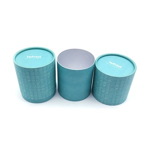 Envase <span class=keywords><strong>de</strong></span> Papel Cilíndrico Redondo con Impresión Personalizada, Tubo <span class=keywords><strong>de</strong></span> <span class=keywords><strong>Cartón</strong></span> <span class=keywords><strong>Duro</strong></span> para Empacar Té, Café, Dulces y Regalos - Product Image 1