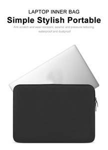 Funda para portátil al por mayor 14 pulgadas 15,6 pulgadas bolsas para portátil fundas blandas fundas plegables bolsas para ordenador portátil fundas - Product Image 2