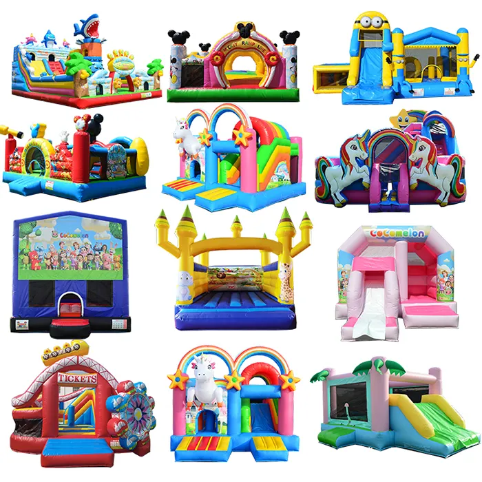 Inflatables Mat Strand Roller Grey Wall Ballonnen Springkasteel Te Koop