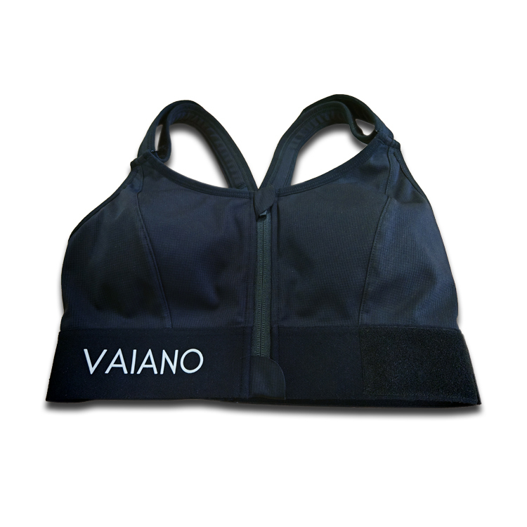 High-end Women Fashion Yoga Vest Front Zipper Sports Bra Gym Athletic Fitness Women Bra Brassiere