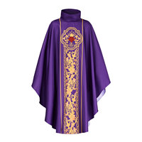 Kirche Pastor Promi Kasel Priester Vintage Robe Kleid Cape Cassock Gewand Weiß Rot Grün Mann Priester Mönch Religiöser Umhang