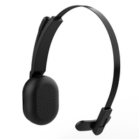 Écouteurs sans fil M104 avec microphone, bras de microphone rétractable et dissimulé, 35 heures d'autonomie en conversation, noir
