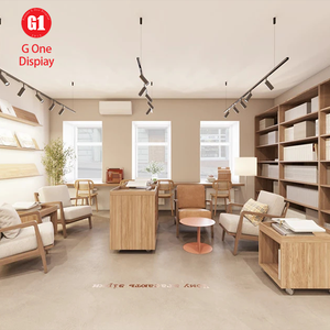 Estanterías y Armarios de Pared Modernos con Iluminación LED, Ecológicos y Duraderos, Diseño de Interiores para Librerías, para Exhibición de Libros - Product Image 5