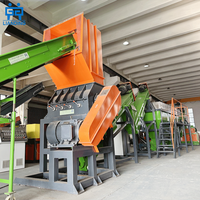 Línea de Lavado de Películas Agrícolas Totalmente Automática para Películas Altamente Contaminadas, Equipo Industrial de Reciclaje de Películas Plásticas