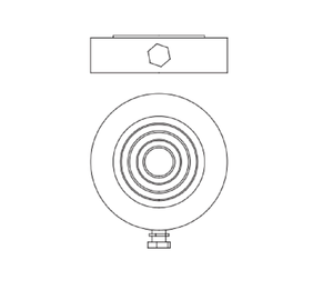 Gato hidráulico superdelgado de 5T, 10T, 20T, accionado por bomba manual o eléctrica - Product Image 3