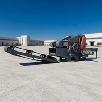 Broyeur à bois industriel à tambour à vendre / Machine de déchiquetage de bois robuste pour centrale biomasse