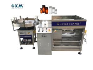 Stainless Steel Ultrasonic Bottle Cleaning <b>Machine</b> for Small Round Glass Bottles - Product Image 1
