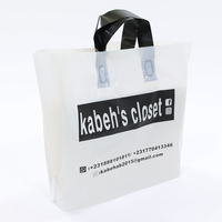 Sacs en plastique personnalisés grand format en PE, écologiques, recyclables, imperméables, avec poignée de transport, sérigraphiés avec logo personnalisé