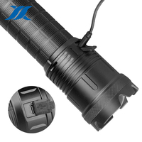 Lampe torche super lumineuse, lampe de poche haute luminosité, puissante, zoomable, tactique, étanche, rechargeable, lampe torche LED