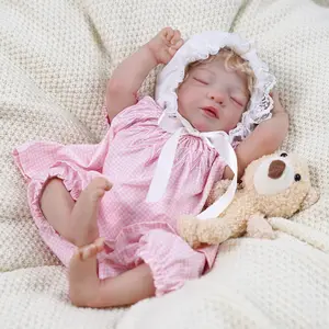 19'' Silicone Newborn Doll Bebe Reborn Realista Baby Girl Truly
