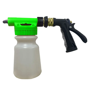 Pulvérisateur d'engrais pour tuyau d'arrosage à rapport réglable avec bouteille et poignée à gâchette pour l'arrosage des pelouses et l'alimentation des plantes - Product Image 2