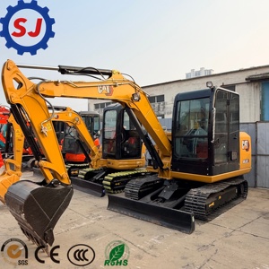 Mini-excavatrice CAT 305.5E2 d'occasion, marque originale, 90% neuve, faible nombre d'heures, vente flash, en stock - Product Image 5