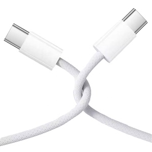 Trenzado 2M PD 240W Dual Tipo <span class=keywords><strong>C</strong></span> a Tipo <span class=keywords><strong>C</strong></span> Cable de datos de carga rápida 5A Cables DE LA USB-<span class=keywords><strong>C</strong></span> Transferencia <span class=keywords><strong>E</strong></span>-Marker para teléfono 16 15 ProMax Cable - Product Image 1