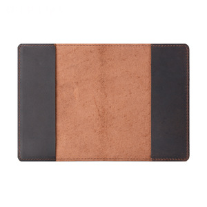Genuine <strong>Leather</strong> Russian Passport Holder Document <strong>Wallet</strong> First-Layer Cowhide Vintage Boarding Pass <strong>Wallet</strong> Card Case Passport - Product Image 1