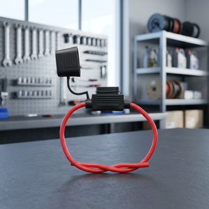 Portafusibles en Línea para Uso Automotriz ATP, Alta Capacidad de Ruptura, Material UL1015, Cable Rojo de 12AWG - Product Image 2