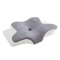 Oreillers de lit ergonomiques en mousse à mémoire de forme, forme papillon concave, orthopédiques, rafraîchissants, anti-acariens, personnalisables