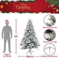 Chine gros arbol de navidad kerstbomen arvore de natal kerstmis arbres de noël extérieurs blancs artificiels
