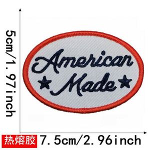 High Quality <b>Iron</b> on Embroidery Merrow Rock Car Truck Cowboys Patch for Outdoor Overcoat Hat Decoration - Product Image 4