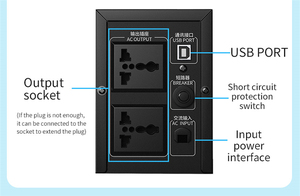 Prix bas STANDBY compétitif <span class=keywords><strong>ups</strong></span> <span class=keywords><strong>400va</strong></span> 600va 700va 1200va - Product Image 3