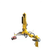 Manipulateur industriel à bras rigide, colonne mobile guidée sur rail, bouton poussoir, AC380V, pour l'entretien de machines CNC et le chargement de pièces, personnalisé CE