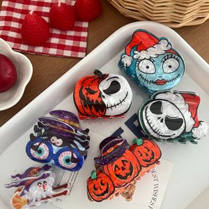 Liwu's New Halloween Pinces à cheveux <span class=keywords><strong>Jack</strong></span>'s Pumpkin Holiday Headwear Griffe <span class=keywords><strong>de</strong></span> cheveux en acrylique pour un usage quotidien - Product Image 6