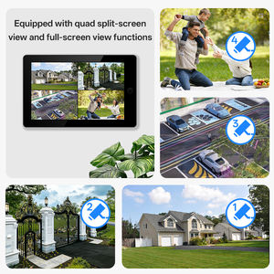 Sonnette vidéo WiFi 10 pouces 1080P avec <span class=keywords><strong>interphone</strong></span> et application Tuya, installation facile pour villa, <span class=keywords><strong>maison</strong></span>, appartement - Product Image 4