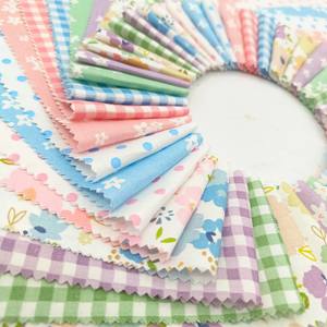 20 pièces de tissu en coton tissé imprimé de Noël pré-coupé, rouleaux de gelée assortis, bandes de <span class=keywords><strong>patchwork</strong></span>, couture, bricolage, artisanat, écologique - Product Image 3