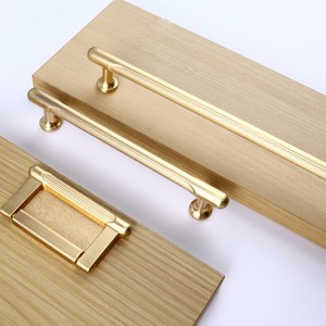 <strong>Modern</strong> Zinc Alloy <strong>Black</strong> Gold Door Handles Kitchen Cabinet Handles Solid <strong>Drawer</strong> <strong>Knobs</strong> Fashion Furniture Handle Hardware - Product Image 3