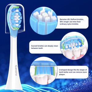 Têtes <span class=keywords><strong>de</strong></span> <span class=keywords><strong>brosse</strong></span> à dents <span class=keywords><strong>de</strong></span> rechange Cavzru pour <span class=keywords><strong>Philips</strong></span> <span class=keywords><strong>Sonicare</strong></span> C3 C2 G3 A3 W2 W3, conception anti-collision - Product Image 3