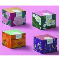 Embalaje personalizado OEM Caja de cosméticos y caja plegable de cartón Loción de embalaje Caja de regalo cosmética Embalaje para muestra gratis Hacer