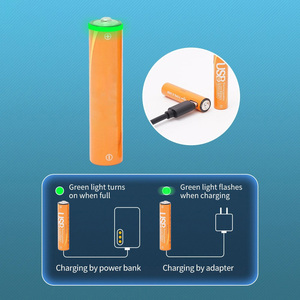 Loại C Pin Lithium cho dao cạo Aaa Sạc Pin <span class=keywords><strong>USB</strong></span> sạc nhanh - Product Image 2