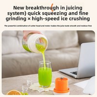 Blender dan Juicer Portabel Mini USB Elektrik Grosir untuk Jus Jeruk Segar, Smoothie, dan Penggunaan Komersial