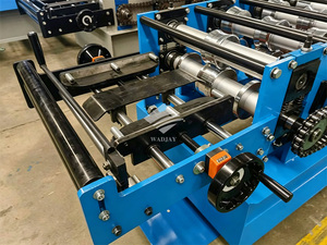 Machine de fabrication de capuchons de toit ondulés personnalisés pour l'acier à haute résistance G550 - Product Image 5