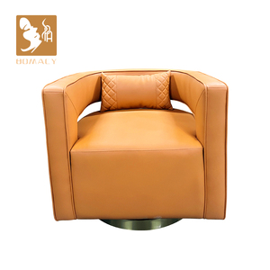 Poltrona girevole di lusso in pelle ergonomica moderna sedia Spa salone poltrona di <span class=keywords><strong>attesa</strong></span> per la bellezza Spa <span class=keywords><strong>ufficio</strong></span> per il tempo libero mobili - Product Image 2