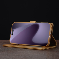Étui portefeuille magnétique en cuir PU pour iPhone 16 Pro Max/15/14 Pro/17 Pro Max - Design professionnel de haute qualité, multicolore