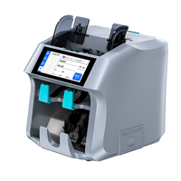 Machine à compter l'argent avec imprimante, écran tactile, compteur de billets, validateur de billets/billets de banque/monnaie Contadoras De Billetes3820