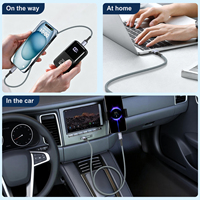 Câble USB 3.2 Gen2 Type-C, transfert de données 10 Gbps, charge rapide 3A PD 65W pour ordinateur, SSD, disque dur