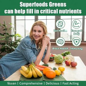 Gomitas Supergreens de Marca Privada con Espinaca, Brócoli, Moringa, Remolacha, Apio y Té Verde para Apoyo Inmunológico - Product Image 4