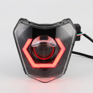 Phare avant RGB hexagonal pour moto <span class=keywords><strong>KTM</strong></span> EXC 125 250 300 350 400 450 TPI Six Days - Pièce détachée moto - Product Image 4