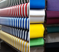 Tissu acrylique épais enduit de PVC imperméable anti-UV et ignifuge HELI pour auvents et tentes