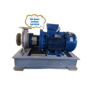 Pompe centrifuge horizontale monophasée à aspiration axiale de 4 pouces en acier inoxydable pour l'irrigation agricole et l'eau propre - Product Image 1